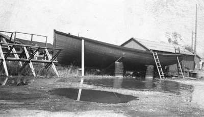 Joe Stevens' Fishing Boat, 1947