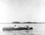 Canoeing in Whitby Harbour, 1916