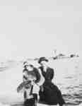 Couple at Port Whitby, c.1915