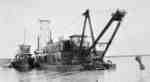 Dredging Whitby Harbour, c.1938