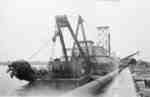 Dredging Whitby Harbour, c.1938