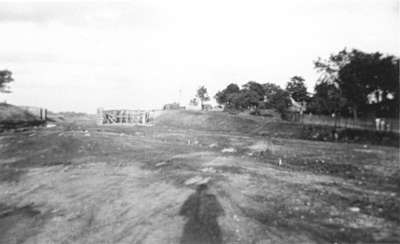 Construction of Brock Street Bridge, 1941