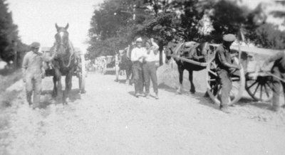 Paving Kingston Road, 1923