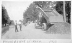 Paving Kingston Road, 1923