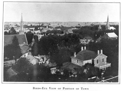 Looking South-east from Euclid Street Water Tower, 1914