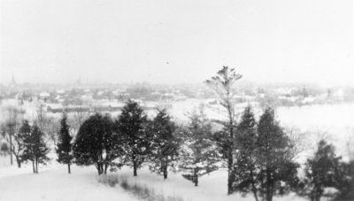 Whitby from Ontario Ladies' College, 1924