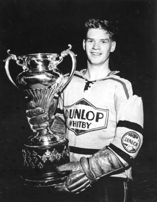 Bob Attersley and Allan Cup, 1957