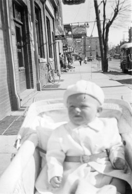 Looking South on Brock Street, 1939