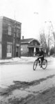 Boy on Bike on Brock Street, c.1941