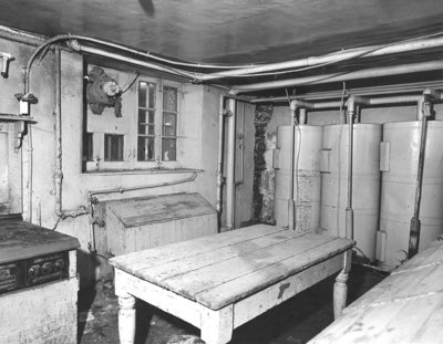 Ontario County Jail Basement, 1960