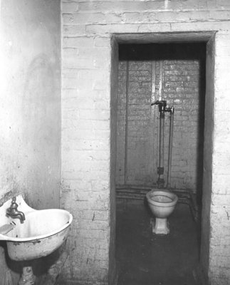 Ontario County Jail Washroom, 1960