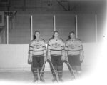 Ted DeGray, Fred Etcher, Alf Treen, 1955