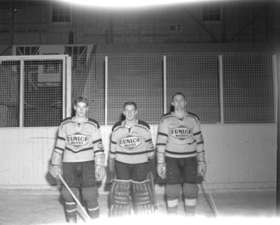 Bob Attersley, Ross Hawe, Neil Attersley, 1955