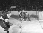 Whitby Dunlops Playing the Soviet Team at Maple Leaf Gardens, 1960