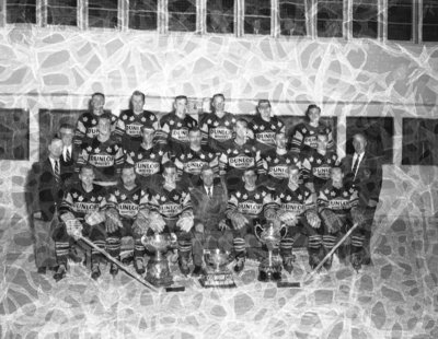 Whitby Dunlops Hockey Team, 1957