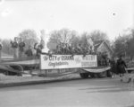City of Oshawa Float for Whitby Dunlops, 1957