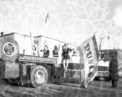 Whitby Dunlops Parade in Oshawa, 1958