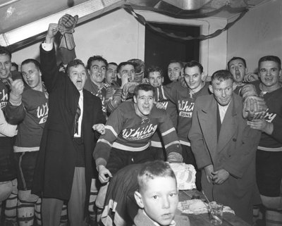 Whitby Dunlops Senior B Victory, 1956