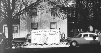 Whitby Dunlops Allan Cup Victory Parade, 1957