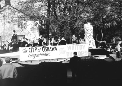 Whitby Dunlops Allan Cup Victory Parade, 1957