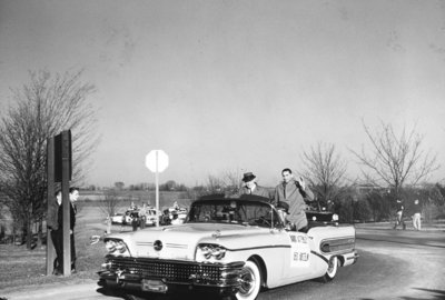 Whitby Dunlops World Ice Hockey Championship Parade, 1958