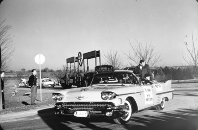 Whitby Dunlops World Ice Hockey Championship Parade, 1958