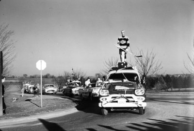 Whitby Dunlops World Ice Hockey Championship Parade, 1958