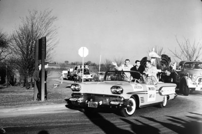 Whitby Dunlops World Ice Hockey Championship Parade, 1958