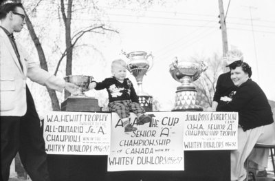 Whitby Dunlops Allan Cup Parade, 1957