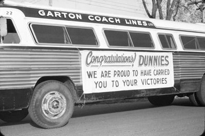 Whitby Dunlops Bus, 1957