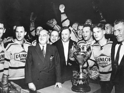 Whitby Dunlops Allan Cup Victory, 1957