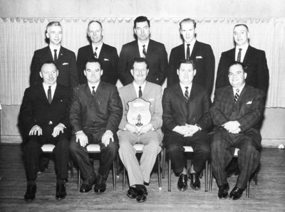 Whitby Minor Hockey Association Executive, c.1968