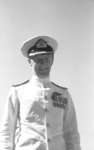 Commander A.D. Cassidi of HMS Whitby, 1959