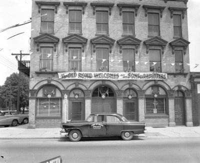 Whitby Centennial Decorations, 1955