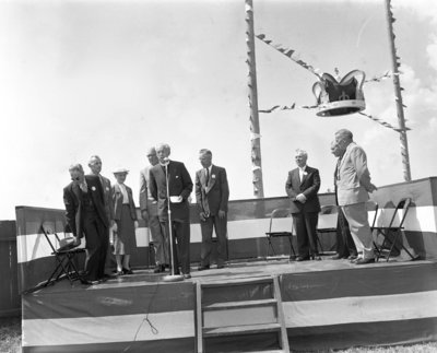 Coronation Park Dedication, 1955