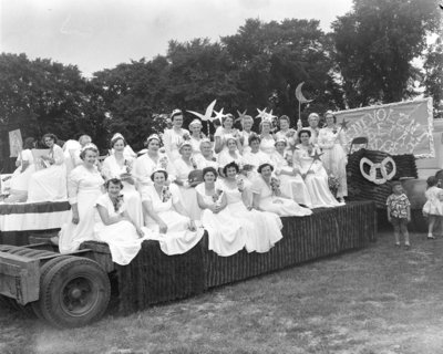 Whitby Centennial Parade, 1955