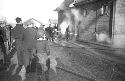 Holman Residence Fire, 1938