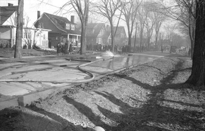 Holman Residence Fire, 1938