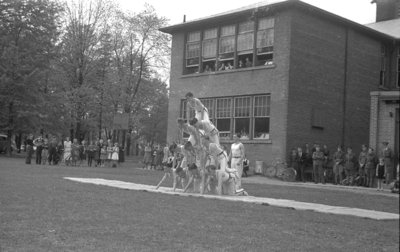 Gymnastics Demonstration at Cadet Inspection, 1938