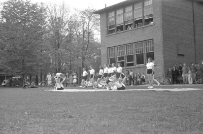 Gymnastics Demonstration at Cadet Inspection, 1938