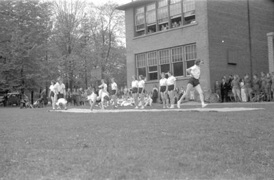 Gymnastics Demonstration at Cadet Inspection, 1938