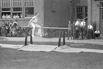 Gymnastics Demonstration at Cadet Inspection, 1939