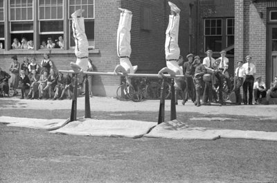 Gymnastics Demonstration at Cadet Inspection, 1939