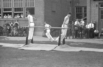 Gymnastics Demonstration at Cadet Inspection, 1939