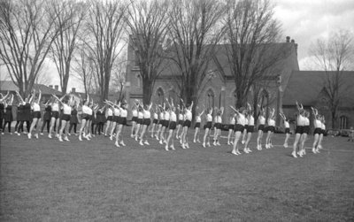 Gymnastics Demonstration at Cadet Inspection, 1939