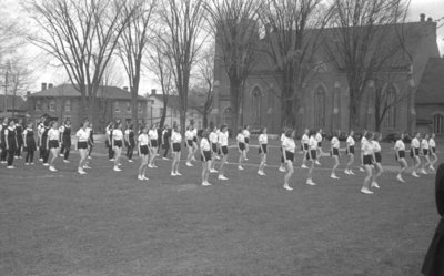 Gymnastics Demonstration at Cadet Inspection, 1939