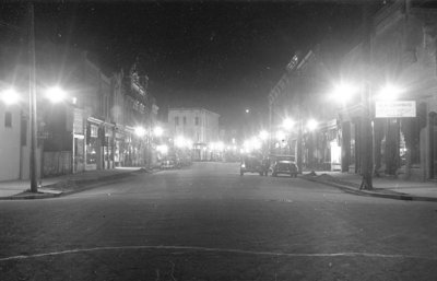 Brock Street at Night, 1939