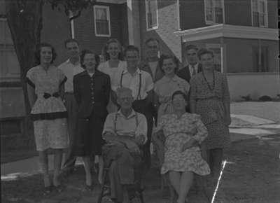 Huntley Family Portrait, September 14, 1947