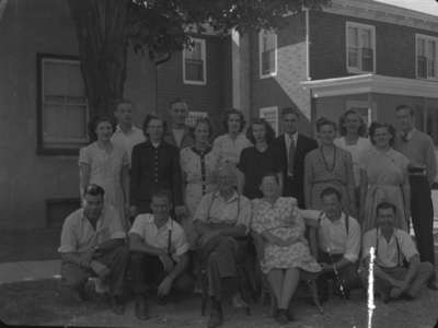 Huntley Family Portrait, September 14, 1947