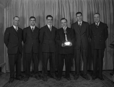 Pickering Town League Bowling Champs (Image 1 of 2), April 7, 1948